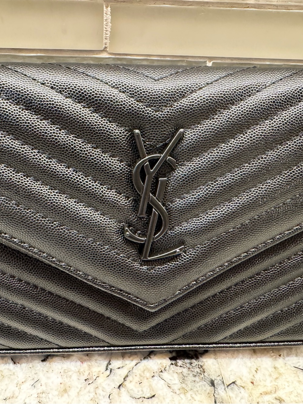 YSL black crossbody / clutch - Picture 5 of 9